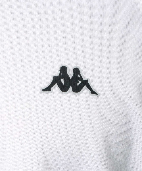Kappa（カッパ）の「kappa/カッパ ドライ DRY 速乾 半袖Tシャツ×ハーフパンツ セットアップ 上下セット ビッグシルエット 大きいサイズ（3L,4L,5L）（ルームウェア/パジャマ・メンズ・ブルー/ブルー系その他2/ホワイト系その他/ホワイト/グレー系その他/ブルー系その他/グレー・6L/5L/4L）」の11枚目の写真