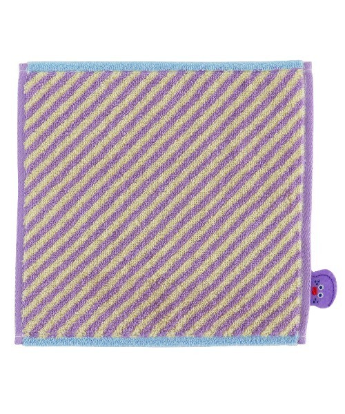 Brunch Brother（ブランチブラザー）の「タオル/トーストボーダーミニ/ブランチブラザー（ハンカチ/ハンドタオル・レディース・ブラック/パープル/ピンク・FREE）」の9枚目の写真