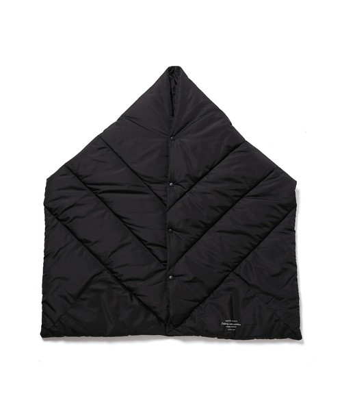 ROPE' PICNIC（ロペピクニック）の「【一部店舗限定カラー:ブラウン,パープル】リンクコーデ /蓄熱中わたキルティングストールポンチョ（ストール/ショール・レディース・ブラック/ブラウン系その他2/パープル系その他/ベージュ系その他・FREE）」の5枚目の写真