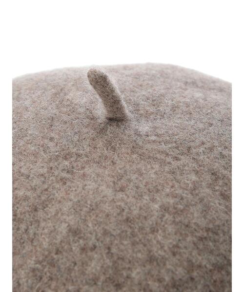 Samansa Mos2（サマンサ モスモス）の「フェルトロールハット（ハット・レディース・モカ/ブラック・F）」の5枚目の写真