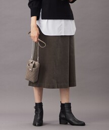 J.PRESS Ladies（J.プレス レディス）の「【洗える・吸水速乾】AIRDUROY LIGHT コーデュロイ スカート（スカート・レディース）」