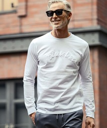 【新品】1PIU1UGUALE3 ライトブルー 七分袖カットソー・Ｔシャツ 七分袖カットソー ブルー | SINME