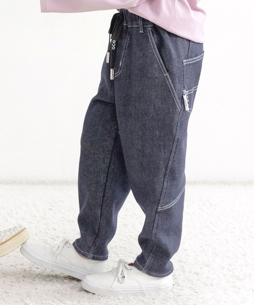 Bee des Bee(ビーデスビー)の「裏起毛デニムパンツ(デニムパンツ・キッズ・ブルー系・150cm/110cm/140cm/120cm/130cm)」の1枚目の写真