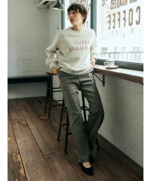 AMERICAN HOLIC（アメリカンホリック）の「ラグランロゴスウェット①（スウェット・レディース・ホワイト系その他・M/L）」の8枚目の写真