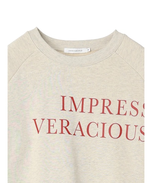 AMERICAN HOLIC（アメリカンホリック）の「ラグランロゴスウェット①（スウェット・レディース・ホワイト系その他・M/L）」の15枚目の写真