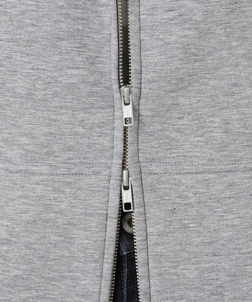 SLOBE IENA(スローブイエナ)の「ボリュームジップアップフーディー(パーカー・レディース・キャメル/グレー・FREE)」の6枚目の写真