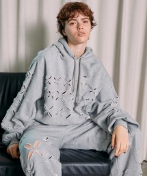 MAISON SPECIAL | Slash Cut Design Sweat Hoodie/スラッシュカットスウェットフーディー【MAISON SPECIAL/メゾンスペシャル】(パーカー)