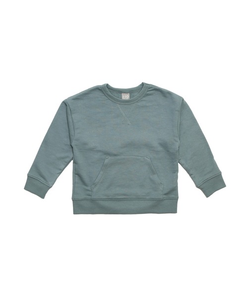 DILASH（ディラッシュ）の「WEB限定ポケット付きトレーナー（スウェット・キッズ・ワインレッド/ネイビー/ブラウン/カーキ/ブラック/レンガ/チャコール/グリーン/オレンジ/グレー・120/100/90/80/140/130/110）」の18枚目の写真