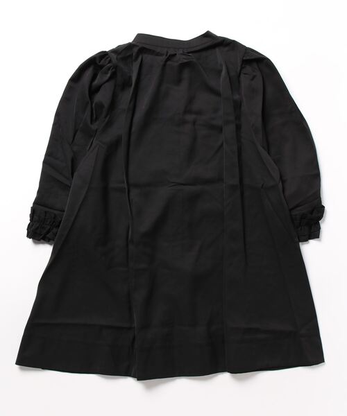 O.S.K（オーエスケー）の「[O.S.K]フリル袖 リボンシャツ（シャツ/ブラウス・レディース・ホワイト/ブラック・M/L）」の11枚目の写真