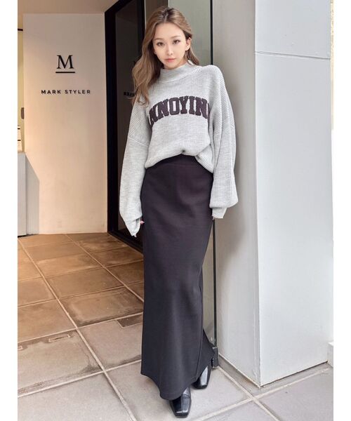 GYDA(ジェイダ)の「ANNOYINGサガラニットトップス(ニット/セーター・レディース・ブラック/ベージュ/グレー・FREE)」の14枚目の写真