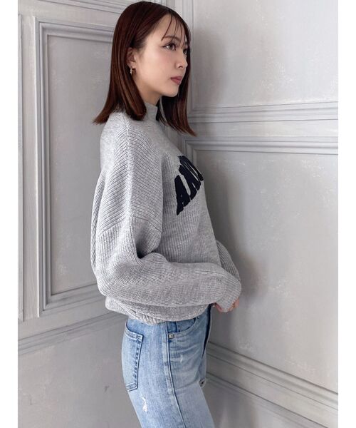 GYDA(ジェイダ)の「ANNOYINGサガラニットトップス(ニット/セーター・レディース・ブラック/ベージュ/グレー・FREE)」の17枚目の写真