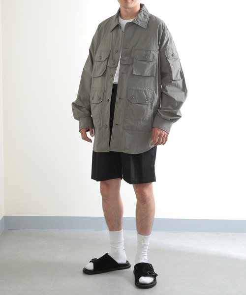 セール】【SETUP7】HIGH QUALITY EXPLORER SHIRT JACKET ワッシャー