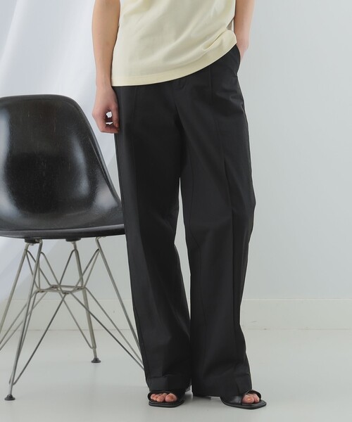 Ray BEAMS(レイビームス)の「Ray BEAMS / カットアウト ベルト パンツ(スラックス・レディース・ブルー/ブラック・1/0)」の13枚目の写真