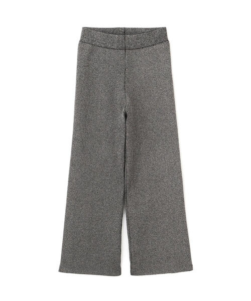 FREE'S MART（フリーズマート）の「ラメリブニットストレートパンツ（その他パンツ・レディース・ホワイト系その他/ブラック系その他・SMALL/MEDIUM）」の3枚目の写真