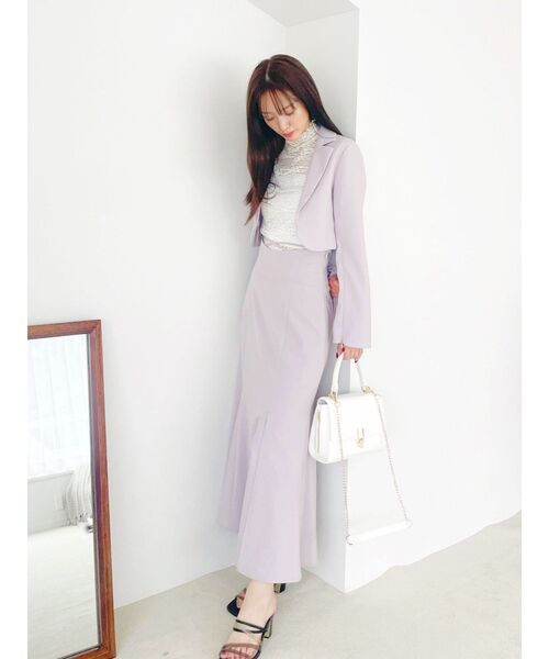 【pinue】スリットスリーブカットセットアップ PINUE・新品】スリットスリーブカットセットアップ - メルカリ