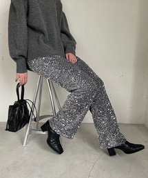 LOWRYS FARM | スパンコールパンツ 988549(その他パンツ)