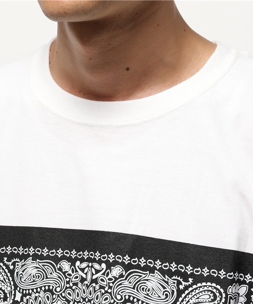 MYE-DO'（マイ・ドゥ）の「ヘビーウェイトTシャツ”BANDANA”（Tシャツ/カットソー・メンズ・イエロー/グレー/ブラック/ホワイト/ネイビー・SMALL/LARGE/MEDIUM/X-LARGE）」の9枚目の写真