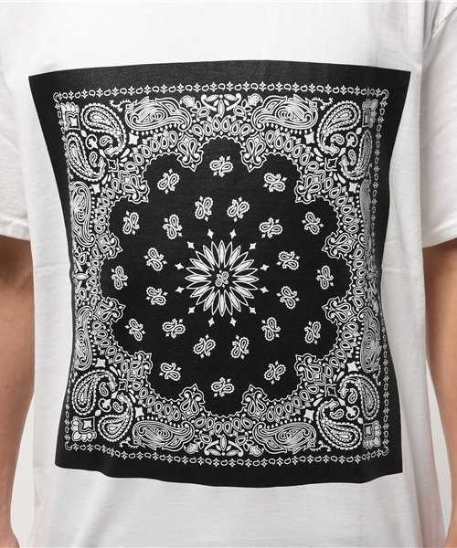 MYE-DO'（マイ・ドゥ）の「ヘビーウェイトTシャツ”BANDANA”（Tシャツ/カットソー・メンズ・イエロー/グレー/ブラック/ホワイト/ネイビー・SMALL/LARGE/MEDIUM/X-LARGE）」の12枚目の写真