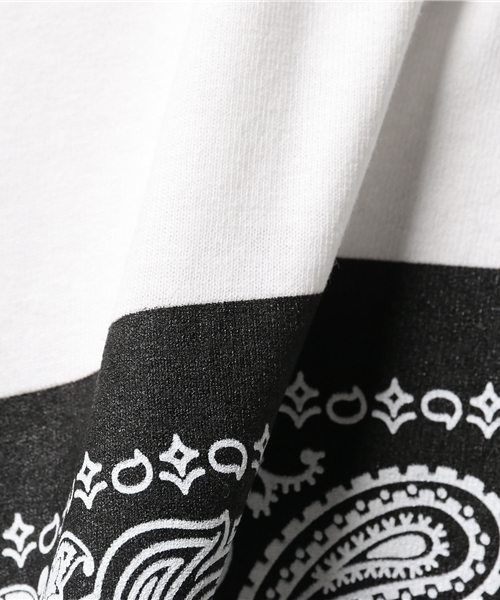 MYE-DO'（マイ・ドゥ）の「ヘビーウェイトTシャツ”BANDANA”（Tシャツ/カットソー・メンズ・イエロー/グレー/ブラック/ホワイト/ネイビー・SMALL/LARGE/MEDIUM/X-LARGE）」の13枚目の写真