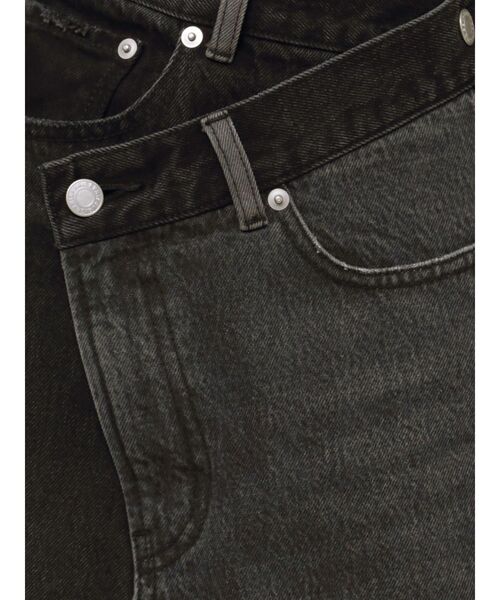 EVRIS（エヴリス）の「レイヤードデザインデニムスカート（デニムスカート・レディース・インディゴブルー/ブラック・MEDIUM/SMALL）」の17枚目の写真