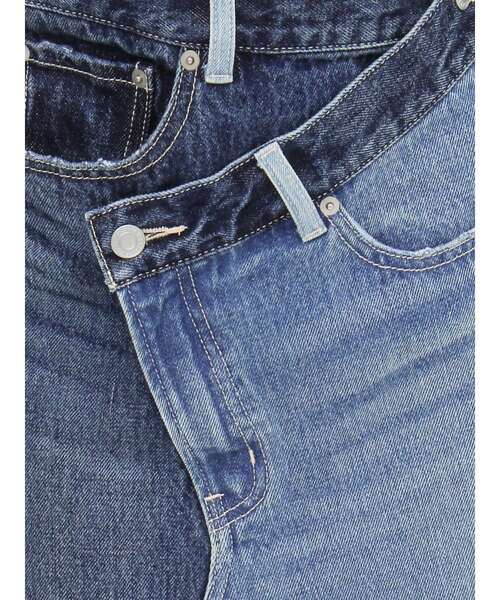 EVRIS（エヴリス）の「レイヤードデザインデニムスカート（デニムスカート・レディース・インディゴブルー/ブラック・MEDIUM/SMALL）」の16枚目の写真