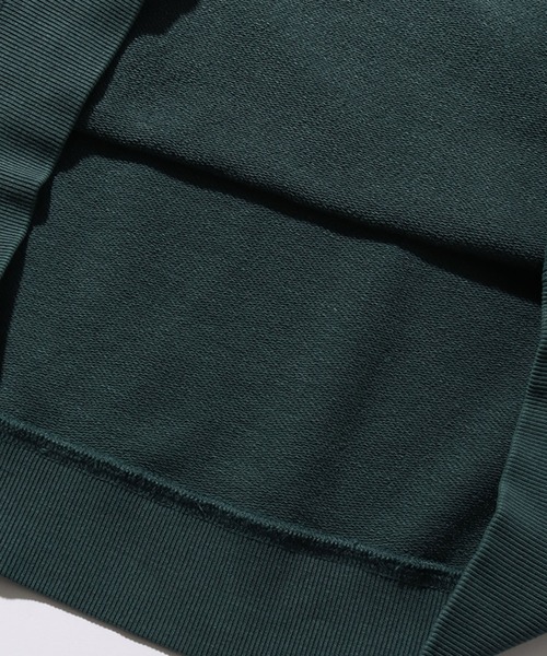 STARTER BLACK LABEL（スターターブラックレーベル）の「【STARTER /スターター】裏毛ピグメント加工 ロゴデザインプリント プルオーバーパーカー（パーカー・メンズ・グリーン/スミクロ/ベージュ・M/L/XL）」の5枚目の写真