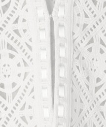 エンブロイダリージャケット　ボールジィ　黒　M 新品 BALLSEY（ボールジィ）の「サークルモチーフエンブロイダリー