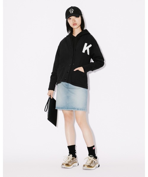 KENZO（ケンゾー）の「'KENZO' エンブロイダリー カーディガン