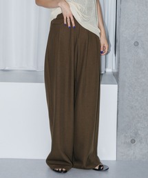 LIENCOEUR | タックワイドパンツ(スラックス)