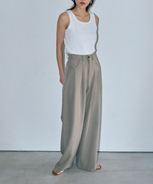 LIENCOEUR | タックワイドパンツ(スラックス)