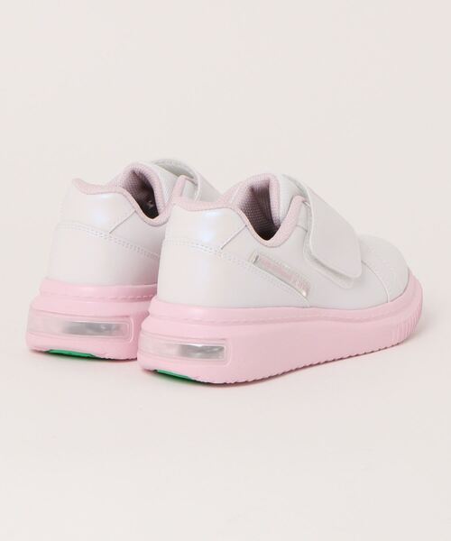 n☆p school（ニコプチスクール）の「n☆p school/ニコ☆プチスクール/キッズスニーカー/ニコプチスクール　065（スニーカー・キッズ・ピンク/ブラック/サックスブルー・24.5cm/21.0cm/22.0cm/23.0cm/19.0cm/22.5cm/25.0cm/21.5cm/20.0cm/23.5cm/24.0cm）」の4枚目の写真