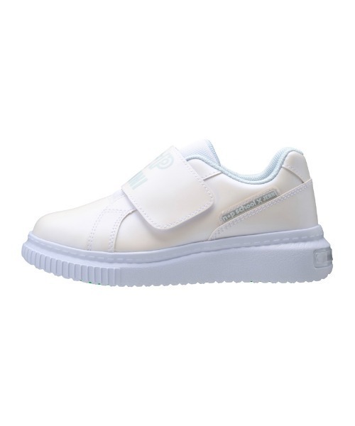 n☆p school（ニコプチスクール）の「n☆p school/ニコ☆プチスクール/キッズスニーカー/ニコプチスクール　065（スニーカー・キッズ・ピンク/ブラック/サックスブルー・24.5cm/21.0cm/22.0cm/23.0cm/19.0cm/22.5cm/25.0cm/21.5cm/20.0cm/23.5cm/24.0cm）」の2枚目の写真