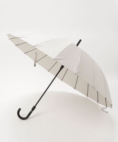 Waterfront（ウォーターフロント）の「富山サンダー20本骨（長傘・メンズ・ブラック/ヘザーグレー/ネイビー・FREE）」の7枚目の写真