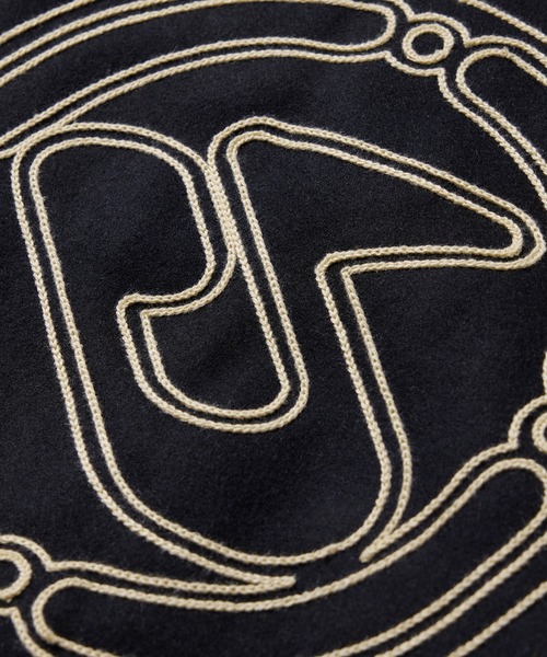 WHO'S WHO gallery（フーズフーギャラリー）の「【KOOKY’N/クーキー】 BRONX STADIUM JACKET（スタジャン・メンズ・ブラック/ホワイト・FREE）」の10枚目の写真