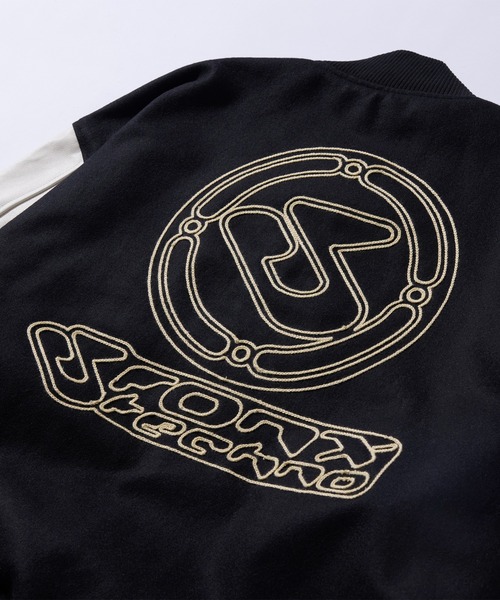 WHO'S WHO gallery（フーズフーギャラリー）の「【KOOKY’N/クーキー】 BRONX STADIUM JACKET（スタジャン・メンズ・ブラック/ホワイト・FREE）」の11枚目の写真