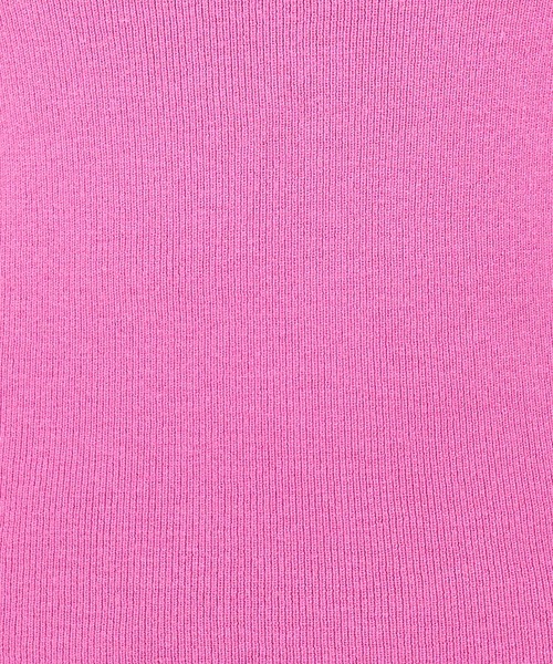 ROYAL PARTY(ロイヤルパーティー)の「プリーツスリーブオフショルダーニットトップス(ニット/セーター・レディース・ピンク/オフホワイト/ブラック・FREE)」の12枚目の写真