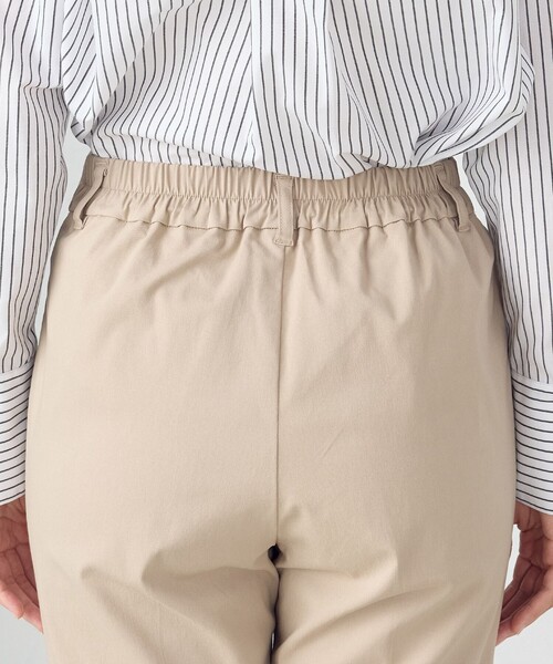 COMME CA MODELS(コムサモデルズ)の「【美しいベーシックパンツ】ストレッチツイルテーパードパンツ(その他パンツ・レディース・ブラック/ネイビー/ベージュ/ピンク・X-SMALL/SMALL/MEDIUM/LARGE/X-LARGE)」の13枚目の写真