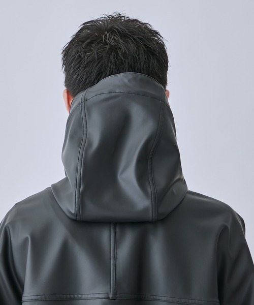 TTT MSW(ティー)の「【TTTMSW/ティー】Hooded laminate jacket(ブルゾン・メンズ・ブラック・L)」の14枚目の写真