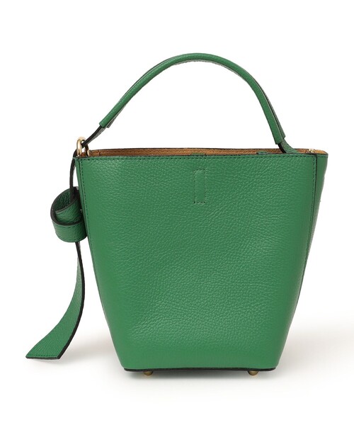 MARCO BIANCHINI（マルコビアンチーニ）の「MARCO BIANCHINI: 2WAYバスケット ワンハンドル ショルダーバッグ（ショルダーバッグ・レディース・オフホワイト/オレンジ/グリーン・ONE SIZE）」の3枚目の写真