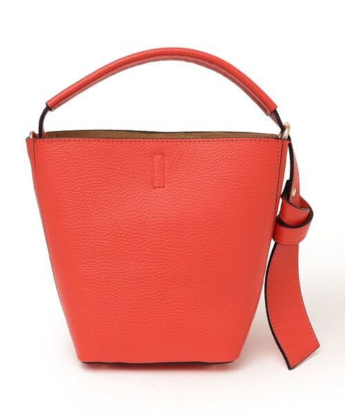 MARCO BIANCHINI（マルコビアンチーニ）の「MARCO BIANCHINI: 2WAYバスケット ワンハンドル ショルダーバッグ（ショルダーバッグ・レディース・オフホワイト/オレンジ/グリーン・ONE SIZE）」の7枚目の写真