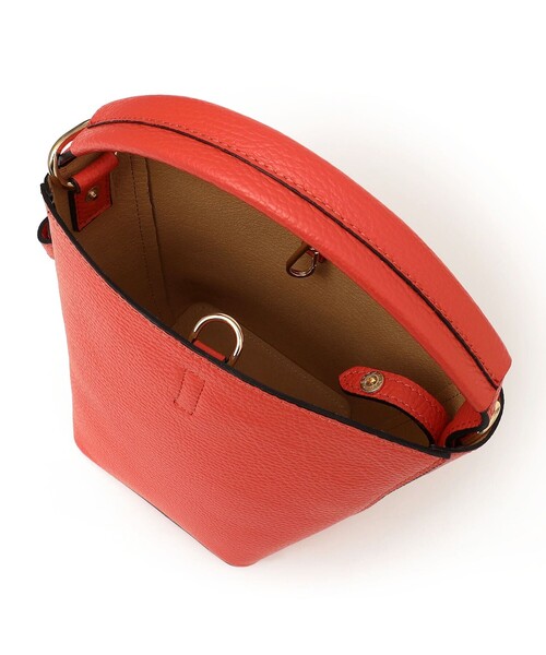 MARCO BIANCHINI（マルコビアンチーニ）の「MARCO BIANCHINI: 2WAYバスケット ワンハンドル ショルダーバッグ（ショルダーバッグ・レディース・オフホワイト/オレンジ/グリーン・ONE SIZE）」の13枚目の写真