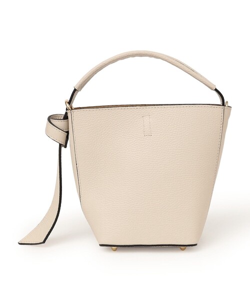 MARCO BIANCHINI（マルコビアンチーニ）の「MARCO BIANCHINI: 2WAYバスケット ワンハンドル ショルダーバッグ（ショルダーバッグ・レディース・オフホワイト/オレンジ/グリーン・ONE SIZE）」の18枚目の写真