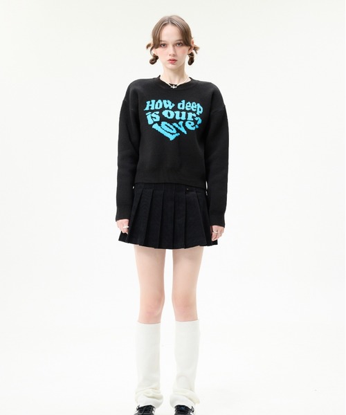 ニット セーター OW / MV / MZ LOVE KNIT レディース セール】OW / MV / MZ LOVE KNIT（ニット/セーター）｜LUVISTRUE