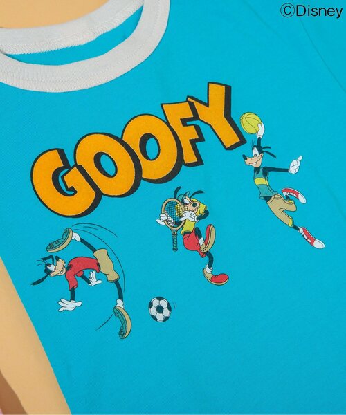 Disney（ディズニー）の「【リンク】ディズニーキャラクター　カラバリリンガーTシャツ（Tシャツ/カットソー・キッズ・ピンク/ターコイズブルー/オフホワイト/ライム・120/110/100/90/80/130）」の20枚目の写真