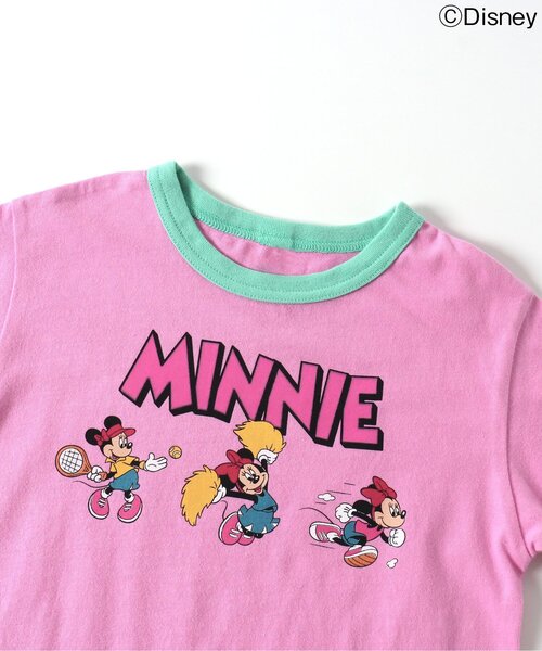 Disney（ディズニー）の「【リンク】ディズニーキャラクター　カラバリリンガーTシャツ（Tシャツ/カットソー・キッズ・ピンク/ターコイズブルー/オフホワイト/ライム・120/110/100/90/80/130）」の17枚目の写真