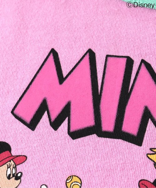 Disney（ディズニー）の「【リンク】ディズニーキャラクター　カラバリリンガーTシャツ（Tシャツ/カットソー・キッズ・ピンク/ターコイズブルー/オフホワイト/ライム・120/110/100/90/80/130）」の16枚目の写真