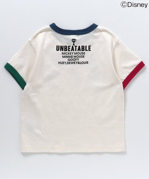 Disney（ディズニー）の「【リンク】ディズニーキャラクター　カラバリリンガーTシャツ（Tシャツ/カットソー・キッズ・ピンク/ターコイズブルー/オフホワイト/ライム・120/110/100/90/80/130）」の13枚目の写真