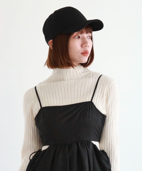 archives（アルシーヴ）の「麻ライクキャップ（キャップ・レディース・ベージュ/アイボリー/ブラック・FREE）」の13枚目の写真