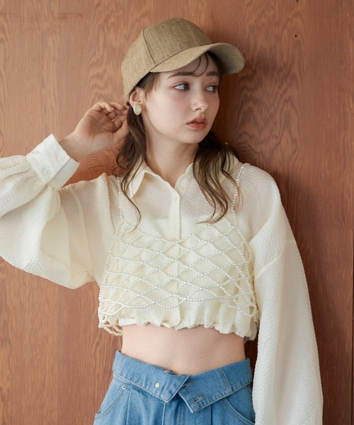 archives（アルシーヴ）の「麻ライクキャップ（キャップ・レディース・ベージュ/アイボリー/ブラック・FREE）」の18枚目の写真