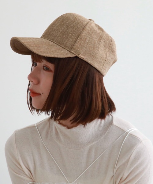 archives（アルシーヴ）の「麻ライクキャップ（キャップ・レディース・ベージュ/アイボリー/ブラック・FREE）」の22枚目の写真